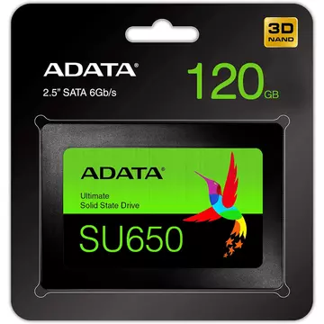 ADATA SU650 120GB Belső SSD SATA3 Fekete
