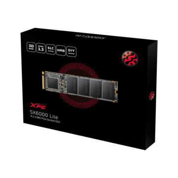 ADATA SX6000 LITE Belső SSD 256GB M.2 PCieASX6000LNP-256GT-C