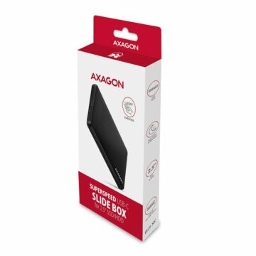 Axagon Külső HDD/SSD ház USB 3.2 Gen1 Fekete EE25-SL