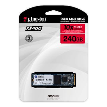 KINGSTON A400 SERIES Belső SSD 240GB M2 SATA3 SA400M8/240G