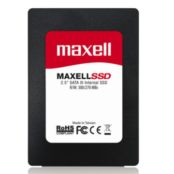 860122 Maxell 240 GB belső SSD meghajtó [300/270 MBps]
