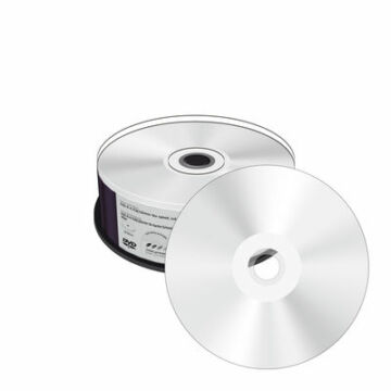 Mediarange DVD-R Nyomtatható, Ezüst Felületű Lemez - Cake (25) - MR415