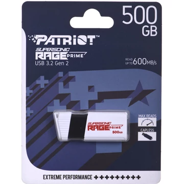 Patriot Supersonic Rage Prime pendrive 500GB USB 3.2 Gen 2 - fehér
