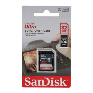 SanDisk Ultra 32GB SDHC Memóriakártya UHS-I Class 10 (100 MB/s)