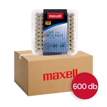 Maxell alkáli AAA elem LR03 1,5V - 600 db