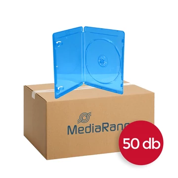 MediaRange Blu Ray tok szimpla 11 mm - kék (50 db)