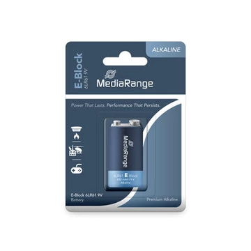 MediaRange Alkáli 6LR6 elem 9V - 1 darabos