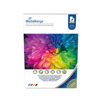 MediaRange Matt Fotópapír A4 130 g 100Db (D1338)