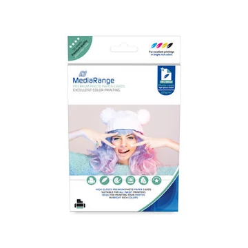 MediaRange MRINK114 fotópapír 130x180mm fényes 220g - 50 db (D2249)