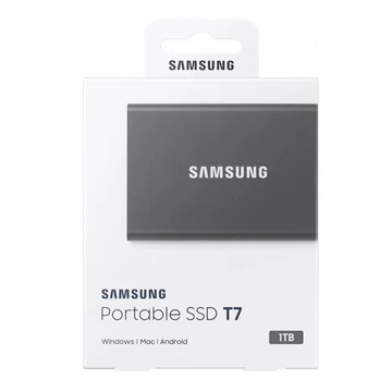 Samsung T7 2.5" külső SSD 1TB USB 3.2 Gen 2 - ezüst