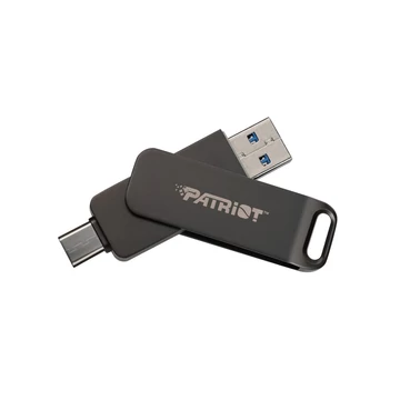 Patriot Rage R550 OTG pendrive 128GB USB-A + USB-C 3.2 Gen 1 (100 MB/s olvasási sebesség)