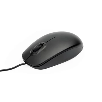 Omega vezetékes optikai egér 1200 DPI USB csatlakozással - fekete