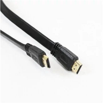 Omega Ochf14 Hdmi Lapos Kábel V1.4 Fekete 1.5M 41847 - OCHF14