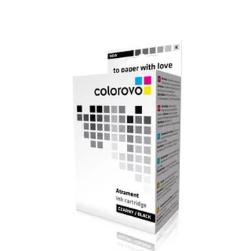 COLOROVO 21-BK-XL | Black | 20 ml | HP 21 XL (C9351CE) tintapatron remanufacture CRH-21-BK-XL - 1000648