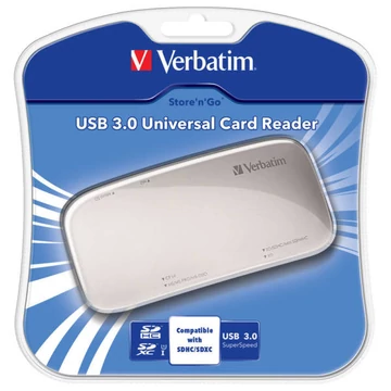 Verbatim univerzális kártyaolvasó. USB 3.0 - 97706