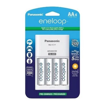 Panasonic Töltő Bq-Cc51 Basic Charger + R6/Aa Eneloop 1900 mAh (4) - K-KJ51MCC40E