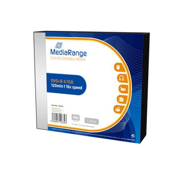 MediaRange DVD+R 16X slim tokban (5) - MR419