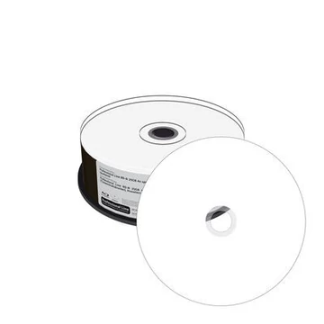 MediaRange Professional Line 25GB Blu-Ray lemez tintasugaras nyomtatható felülettel - fehér (25 db)