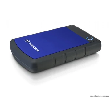 Transcend Storejet 25H3B 2TB Ext. HDD Külső Merevlemez 2.5'' USB 3.0, Sw Elite, Otb, Kék - TS2TSJ25H3B