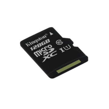 Kingston Canvas Select 128GB microSD memóriakártya Class 10 UHS-I (80MB/s olvasás) (SDCS/128GBSP) - SDCS_128GBSP