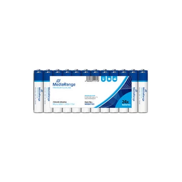 MediaRange Premium alkáli elem AAA LR03 1,5V - 24 darabos csomag