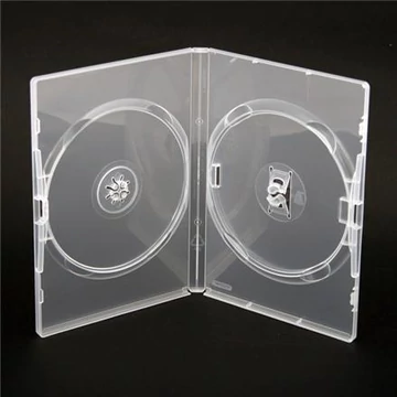 Amaray dupla DVD tok 14mm - átlátszó (D1307)