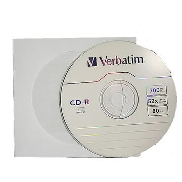 Verbatim CD-R 52X lemez papírtokban - 10 db (D1361)