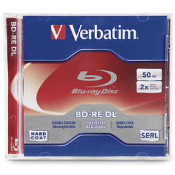 Verbatim BD-RE 2X 50 GB Újraírható Blu-Ray Lemez - Normál Tokban (1) - 43760