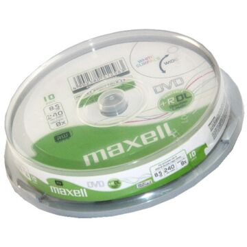 Maxell DVD+R DL 8,5 gB 8X Nyomtatható Felületű Lemez - Cake (10) - 275744_40