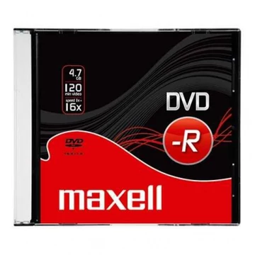 Maxell DVD-R 16X lemez 4,7 GB normál tokban