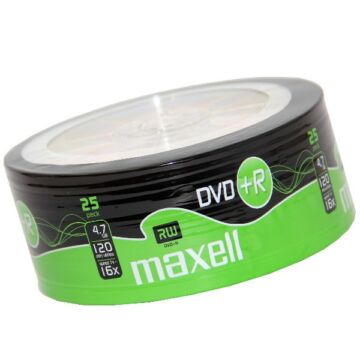 Maxell DVD+R 16X Lemez - Shrink (25) - 275735_40