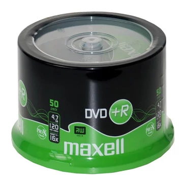 Maxell DVD+R 16X Cake (50) - D2017