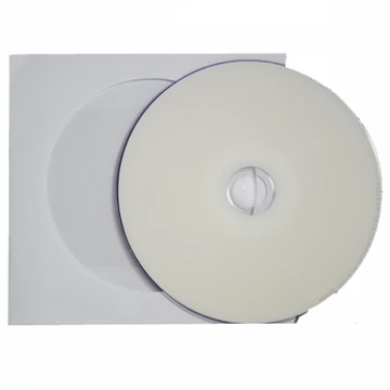 Falcon Media DVD-R 16X Glossy White Nyomtatható Lemez, Papírtokos - D1276