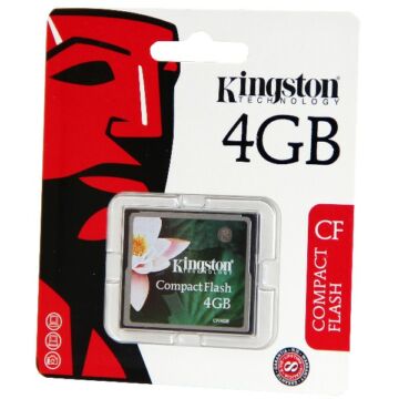 Kingston 4GB Compact Flash Memóriakártya (Cf) - CF_4GB