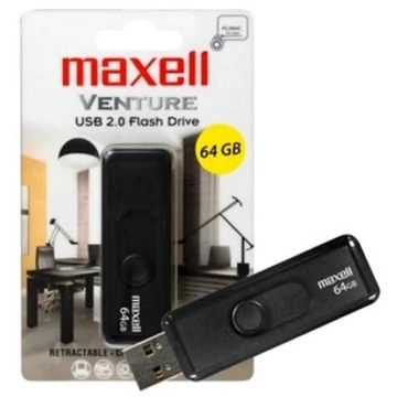 Maxell Venture 64GB Pendrive USB 2.0 - 854375