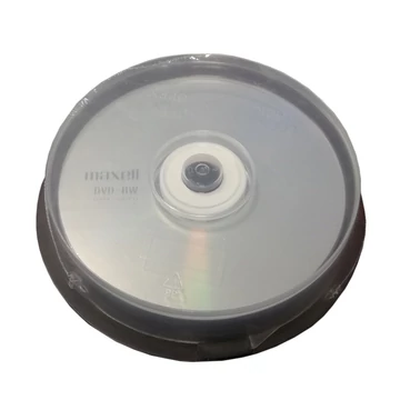 Maxell DVD-RW újraírható lemez 4,7 GB 2x - 10 db Cake