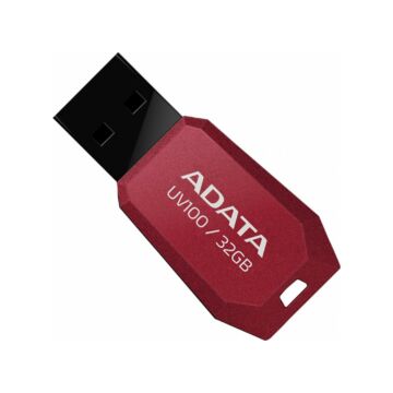 Adata UV100 Slim 32GB Pendrive USB 2.0 - Piros (AUV100-32G-RRD) - AUV100_32G_RRD
