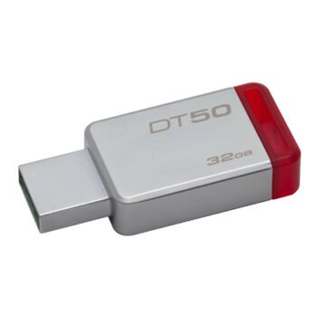 Kingston Dt50 32GB Pendrive USB 3.0 - Piros (DT50/32GB) - DT50_32GB
