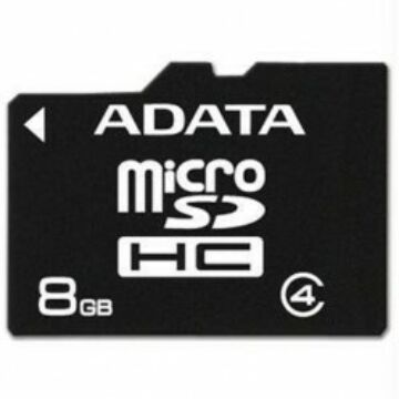Adata 8GB Micro SDHC Memóriakártya Class 4 (AUSDH8GCL4-R) - AUSDH8GCL4_R