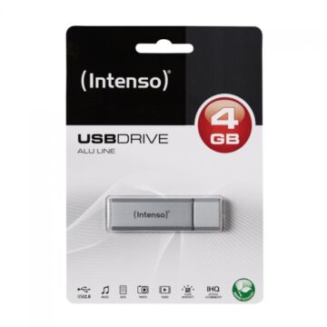 Intenso Alu Line 4GB Pendrive Silver USB 2.0 - 3521452