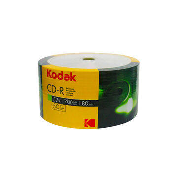 Kodak CD-R 52X 700Mb Teljes Felületén Nyomtatható Lemez - Shrink (50) - K1230150