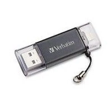 Verbatim Istore N Go Dual 16GB Pendrive - USB 3.0 És Lightning Csatlakozóval, Apple iPhone És Ipad Készülékekhez - 49304