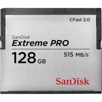 SanDisk Extreme Pro Cfast 2.0, 128GB (515 Mb/S) - SDCFSP_128G_G46B