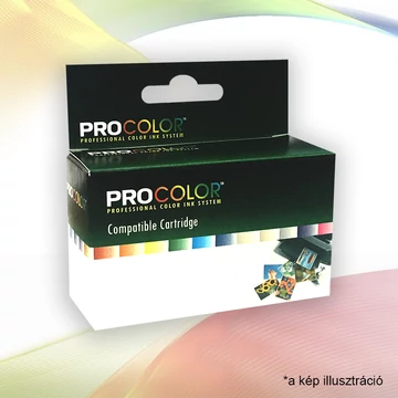 Procolor Canon Pc-526C Chip Cián Utángyártott Tintapatron - PRO526CCH