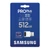 SAMSUNG PRO PLUS 512GB microSD + USB adapter CL10 UHS-I U3 (180/130 MB/s)