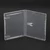 Blu-Ray Tok 14mm Clear, Pendrive tartóval