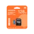 ADATA PREMIER MICRO SDXC + ADAPTER 128GB CL10 UHS-I U1 V10 A1 (100 MB/s olvasási sebesség)