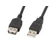 Lanberg USB 2.0 hosszabbító kábel 1.8m fekete