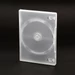 DVD tok 1 lemezes 14mm - átlátszó (DVD BOX SINGLE 14 MM CLEAR)