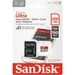 SanDisk Ultra Micro SDXC + Adapter 256GB CL10 UHS-I U1 (150 MB/s olvasási sebesség)